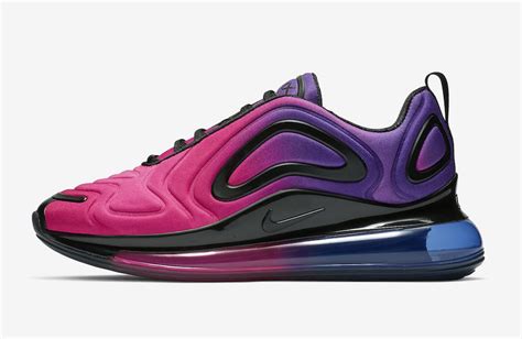 nike air max 720 weiß blau rosa sunset